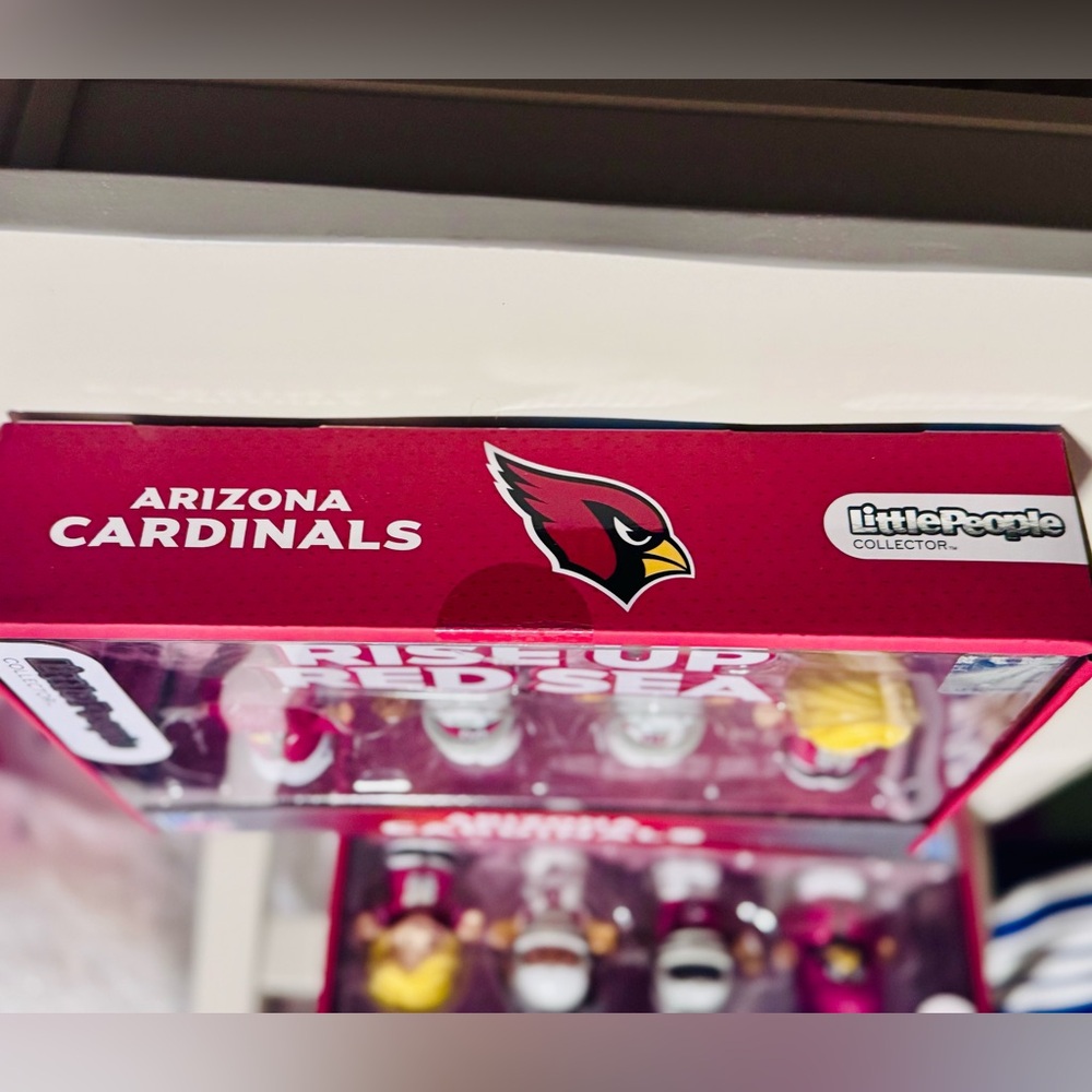 Arizona Cardinals NFL Fisher Price Little People Collector Set - NIB - Picture 7 of 16